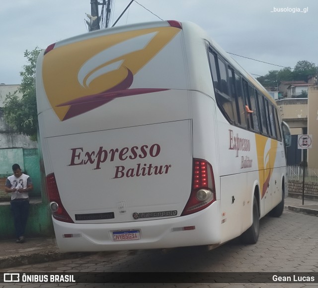 Expresso Balitur 1050 na cidade de Ataléia, Minas Gerais, Brasil, por Gean Lucas. Número da foto: #13202214.