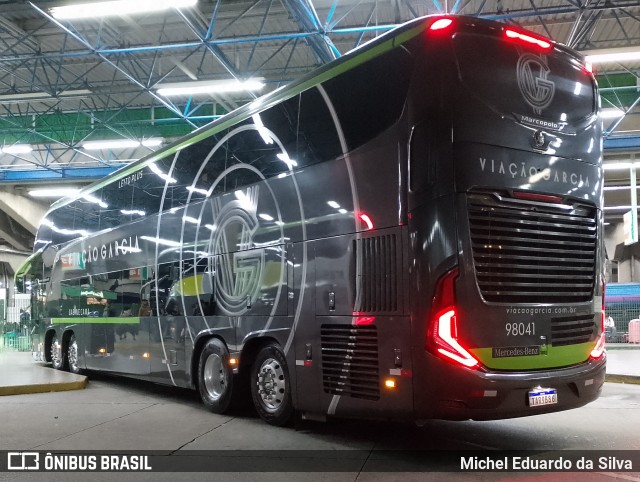 Viação Garcia 98041 na cidade de São Paulo, São Paulo, Brasil, por Michel Eduardo da Silva. Número da foto: #13204467.