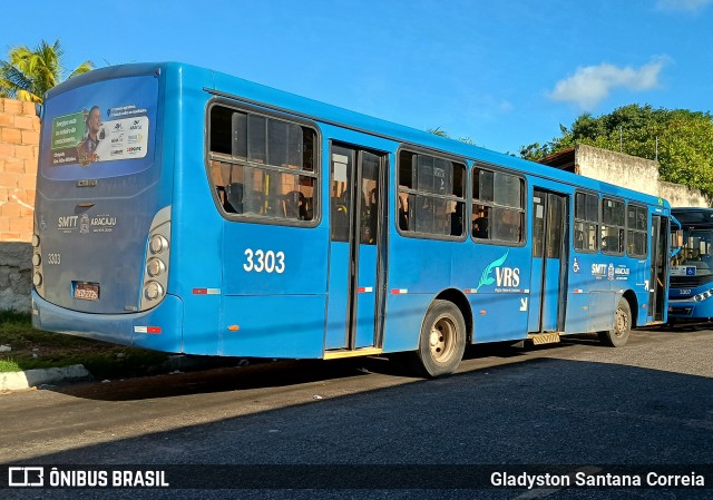 VRS - Viação Roberto Santana 3303 na cidade de Aracaju, Sergipe, Brasil, por Gladyston Santana Correia. Número da foto: #13203913.