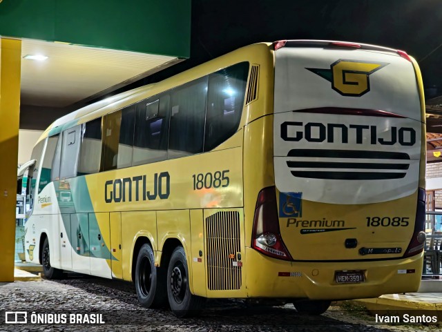 Empresa Gontijo de Transportes 18085 na cidade de Barro, Ceará, Brasil, por Ivam Santos. Número da foto: #13204530.