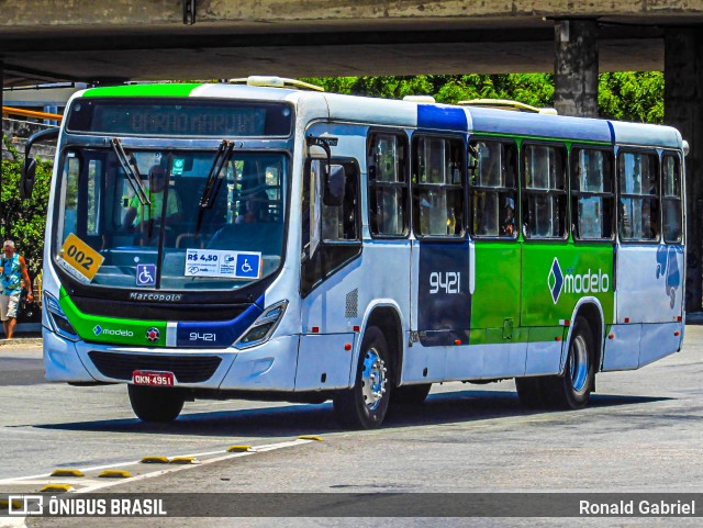 Viação Modelo 9421 na cidade de Aracaju, Sergipe, Brasil, por Ronald Gabriel. Número da foto: #13202655.
