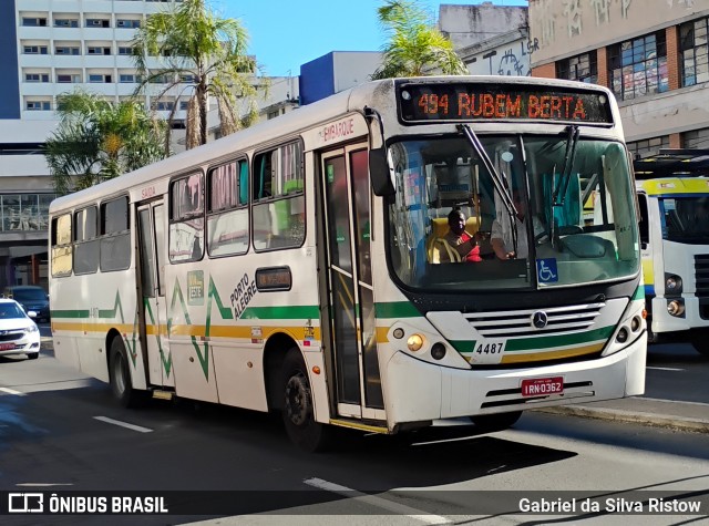 VAP - Viação Alto Petrópolis 4487 na cidade de Porto Alegre, Rio Grande do Sul, Brasil, por Gabriel da Silva Ristow. Número da foto: #13202802.