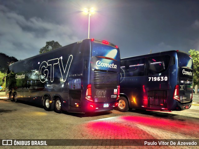 Viação Cometa 17309 na cidade de São Paulo, São Paulo, Brasil, por Paulo Vitor De Azevedo. Número da foto: #13202357.