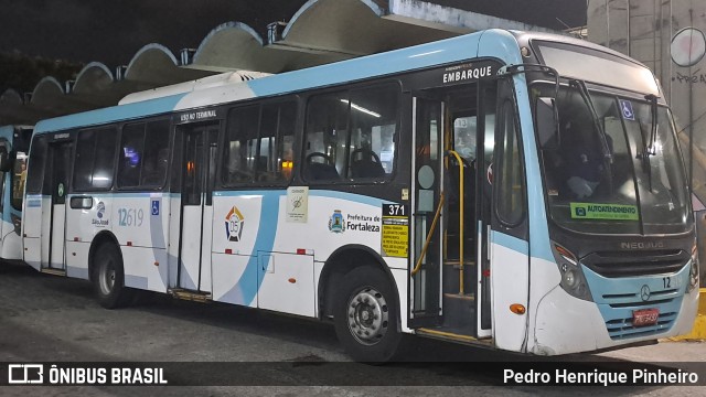 Auto Viação São José 12619 na cidade de Fortaleza, Ceará, Brasil, por Pedro Henrique Pinheiro. Número da foto: #13204316.