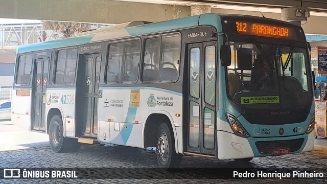 Auto Viação Dragão do Mar 42526 na cidade de Fortaleza, Ceará, Brasil, por Pedro Henrique Pinheiro. Número da foto: #13203461.