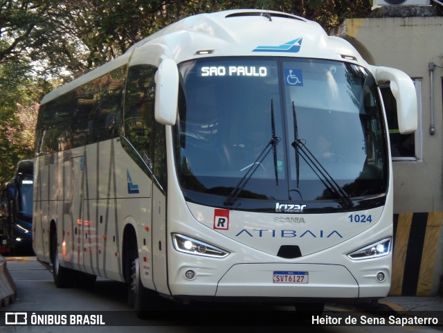Viação Atibaia São Paulo 1024 na cidade de São Paulo, São Paulo, Brasil, por Heitor de Sena Sapaterro. Número da foto: #13202555.