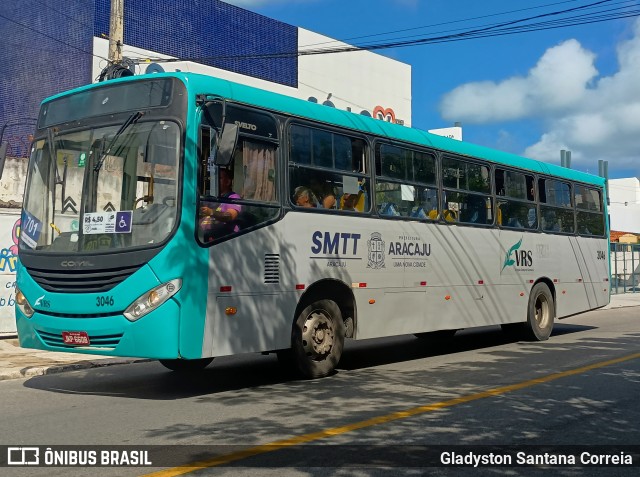 VRS - Viação Roberto Santana 3046 na cidade de Aracaju, Sergipe, Brasil, por Gladyston Santana Correia. Número da foto: #13203787.