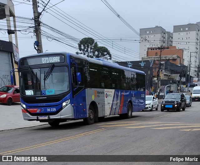 Vipol Transportes Rodoviários - TIPBUS - Transportes Intermunicipal 36.228 na cidade de Guarulhos, São Paulo, Brasil, por Felipe Mariz. Número da foto: #13202393.