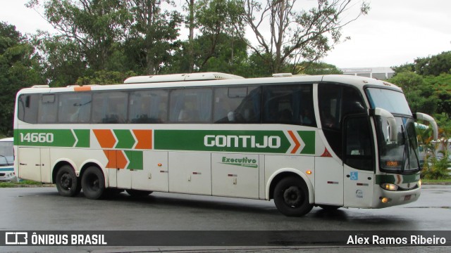 Empresa Gontijo de Transportes 14660 na cidade de Taubaté, São Paulo, Brasil, por Alex Ramos Ribeiro. Número da foto: #13204588.