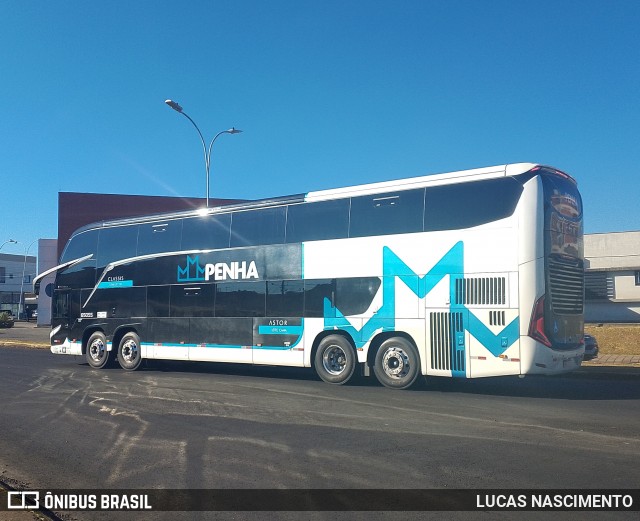 Empresa de Ônibus Nossa Senhora da Penha 65055 na cidade de Lages, Santa Catarina, Brasil, por LUCAS NASCIMENTO. Número da foto: #13202564.