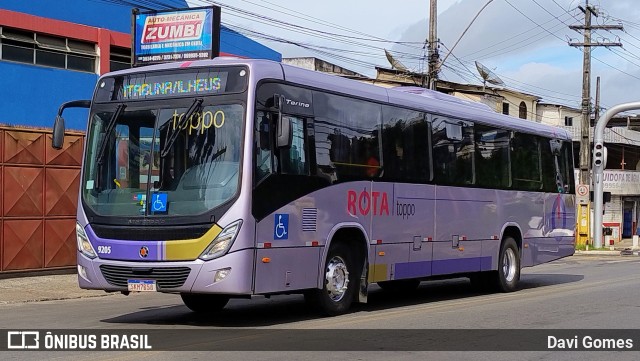Rota Transportes Rodoviários 9205 na cidade de Ilhéus, Bahia, Brasil, por Davi Gomes. Número da foto: #13203315.