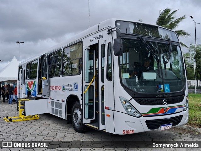 Reunidas Transportes >  Transnacional Metropolitano 51008 na cidade de João Pessoa, Paraíba, Brasil, por Domynnyck Almeida. Número da foto: #13203760.