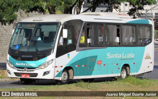 Expresso Santa Luzia 4700 na cidade de Belo Horizonte, Minas Gerais, Brasil, por Juarez Miguel Duarte Junior. Número da foto: #13204646.