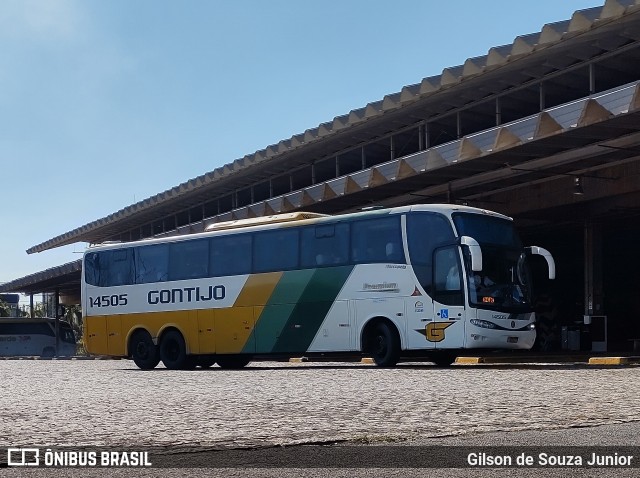 Empresa Gontijo de Transportes 14505 na cidade de Americana, São Paulo, Brasil, por Gilson de Souza Junior. Número da foto: #13202220.