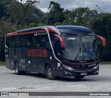 Transportes Única Petrópolis RJ 163.042 na cidade de Petrópolis, Rio de Janeiro, Brasil, por Samuel Fernando. Número da foto: #13204229.