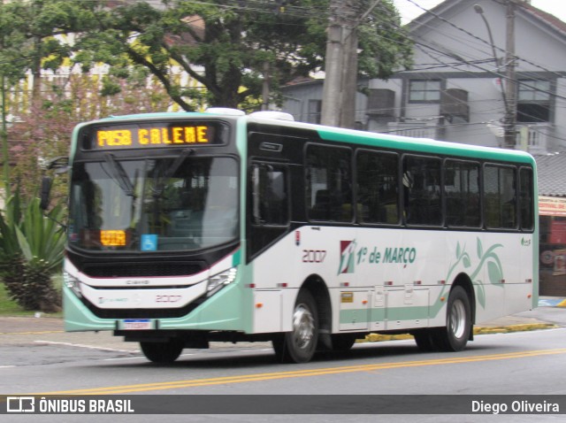 Viação 1º de Março 2007 na cidade de Teresópolis, Rio de Janeiro, Brasil, por Diego Oliveira. Número da foto: #13266839.
