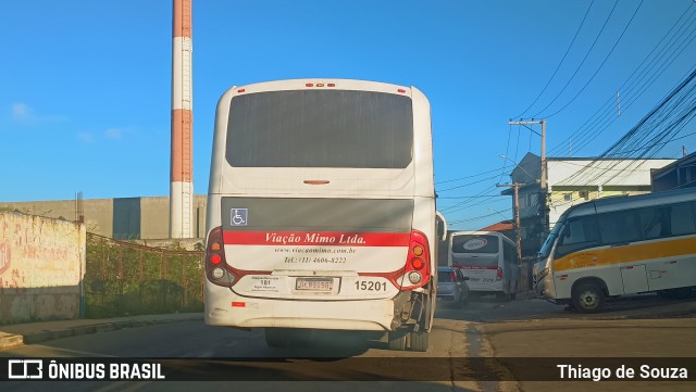 Viação Mimo 15201 na cidade de Franco da Rocha, São Paulo, Brasil, por Thiago de Souza. Número da foto: #13266352.