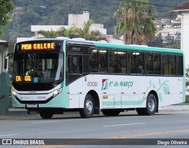 Viação 1º de Março 2008 na cidade de Teresópolis, Rio de Janeiro, Brasil, por Diego Oliveira. Número da foto: #13266848.