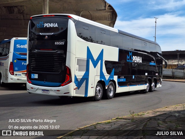 Empresa de Ônibus Nossa Senhora da Penha 65025 na cidade de Porto Alegre, Rio Grande do Sul, Brasil, por JULIO SILVA. Número da foto: #13267364.