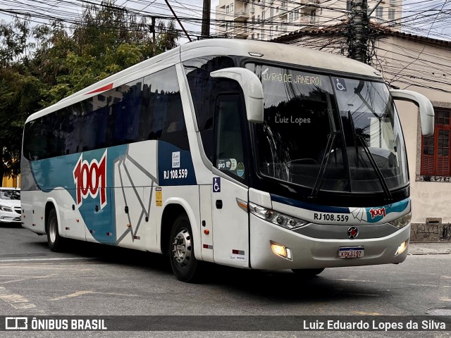 Auto Viação 1001 RJ 108.559 na cidade de Niterói, Rio de Janeiro, Brasil, por Luiz Eduardo Lopes da Silva. Número da foto: #13267113.