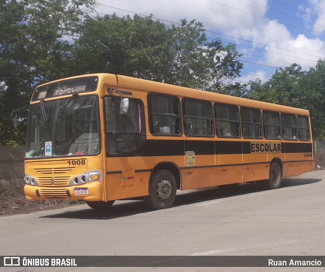ATT - Atlântico Transportes e Turismo 1008 na cidade de Salvador, Bahia, Brasil, por Ruan Amancio. Número da foto: #13266504.