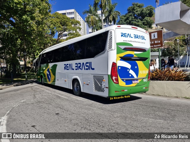 Real Brasil Turismo RJ 592.050 na cidade de Petrópolis, Rio de Janeiro, Brasil, por Zé Ricardo Reis. Número da foto: #13267161.