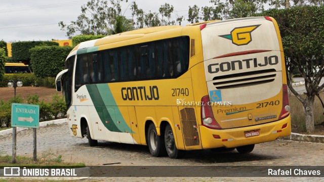 Empresa Gontijo de Transportes 21740 na cidade de Jequié, Bahia, Brasil, por Rafael Chaves. Número da foto: #13268342.