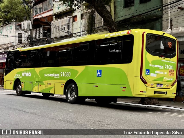 Viação Pendotiba 2.1.080 na cidade de Niterói, Rio de Janeiro, Brasil, por Luiz Eduardo Lopes da Silva. Número da foto: #13267111.