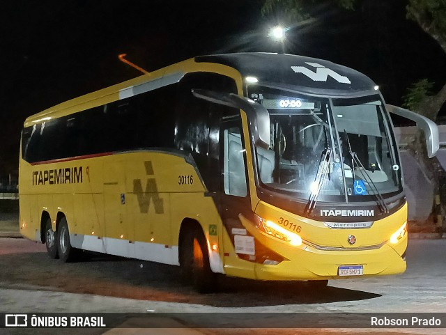 Viação Nova Itapemirim 30116 na cidade de São José dos Campos, São Paulo, Brasil, por Robson Prado. Número da foto: #13266811.