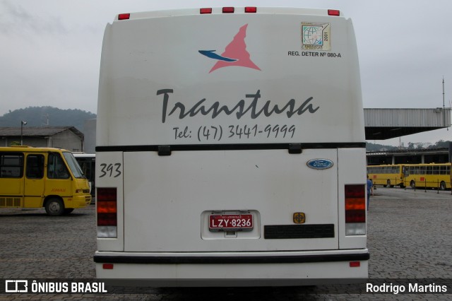 Transtusa - Transporte e Turismo Santo Antônio 393 na cidade de Joinville, Santa Catarina, Brasil, por Rodrigo Martins. Número da foto: #13266306.