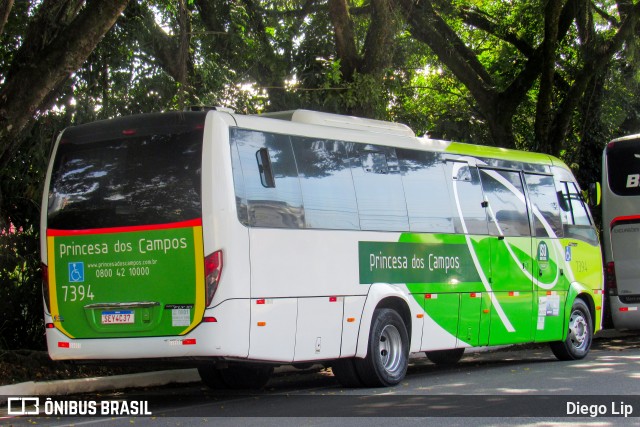 Expresso Princesa dos Campos 7394 na cidade de Joinville, Santa Catarina, Brasil, por Diego Lip. Número da foto: #13266718.