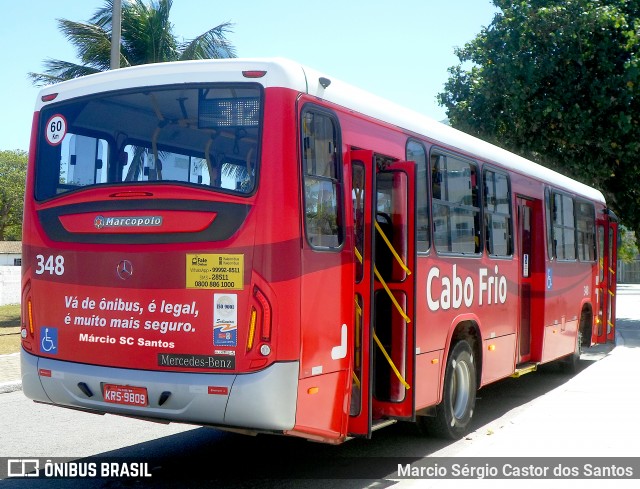 Auto Viação Salineira 348 na cidade de Cabo Frio, Rio de Janeiro, Brasil, por Marcio Sérgio Castor dos Santos. Número da foto: #13266542.