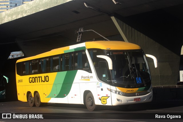 Empresa Gontijo de Transportes 21610 na cidade de Belo Horizonte, Minas Gerais, Brasil, por Rava Ogawa. Número da foto: #13267539.