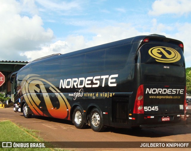 Expresso Nordeste 5045 na cidade de Cascavel, Paraná, Brasil, por JGILBERTO KNIPHOFF. Número da foto: #13266341.