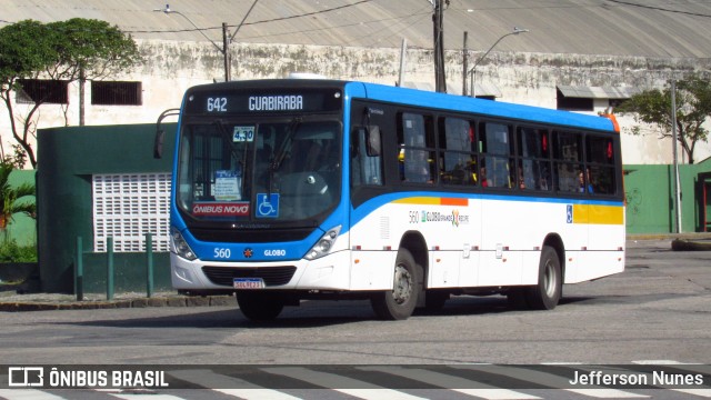 Transportadora Globo 560 na cidade de Recife, Pernambuco, Brasil, por Jefferson Nunes. Número da foto: #13268338.