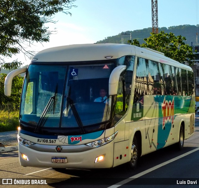 Auto Viação 1001 RJ 108.267 na cidade de Niterói, Rio de Janeiro, Brasil, por Luis Davi. Número da foto: #13267049.