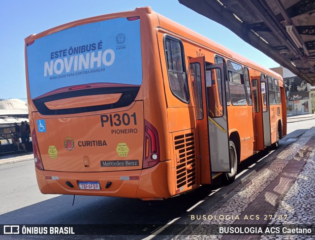 SPE VIA MOBILIDADE S/A PI301 na cidade de Curitiba, Paraná, Brasil, por BUSOLOGIA ACS Caetano. Número da foto: #13266996.
