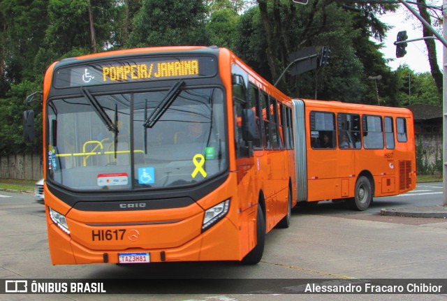 Auto Viação Redentor HI617 na cidade de Curitiba, Paraná, Brasil, por Alessandro Fracaro Chibior. Número da foto: #13266874.