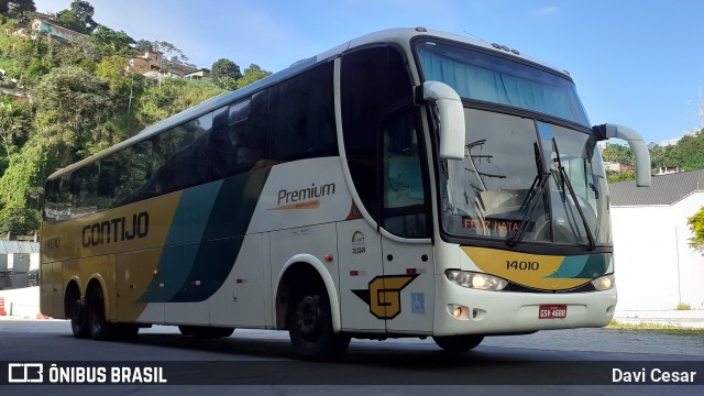 Empresa Gontijo de Transportes 14010 na cidade de Santos, São Paulo, Brasil, por Davi Cesar. Número da foto: #13266677.