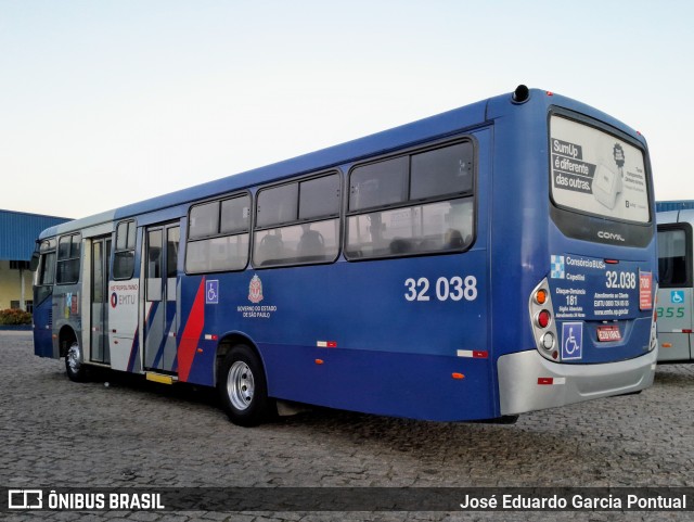 Transportes Capellini 32.038 na cidade de Hortolândia, São Paulo, Brasil, por José Eduardo Garcia Pontual. Número da foto: #13266545.