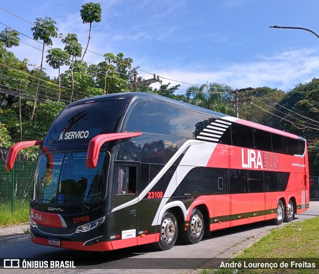 Lirabus 23108 na cidade de São Paulo, São Paulo, Brasil, por André Lourenço de Freitas. Número da foto: #13267331.