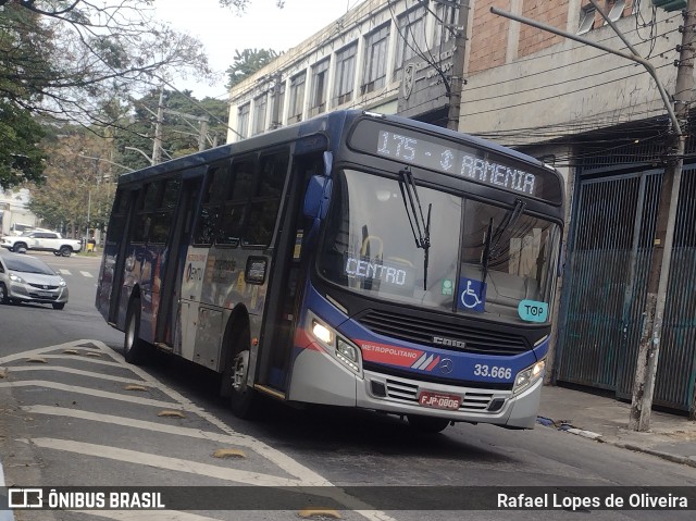 Guarulhos Transportes 33.666 na cidade de Guarulhos, São Paulo, Brasil, por Rafael Lopes de Oliveira. Número da foto: #13266565.