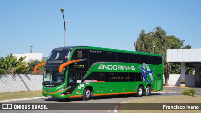 Empresa de Transportes Andorinha 7053 na cidade de Ourinhos, São Paulo, Brasil, por Francisco Ivano. Número da foto: #13267971.