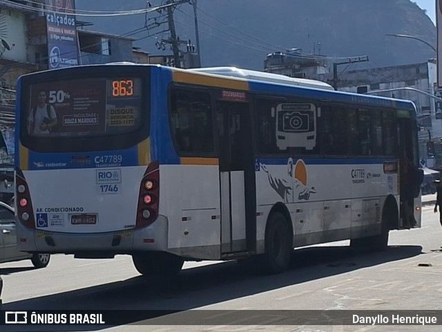Viação Redentor C47789 na cidade de Rio de Janeiro, Rio de Janeiro, Brasil, por Danyllo Henrique. Número da foto: #13266424.