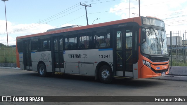 Auto Ônibus São João 13041 na cidade de Feira de Santana, Bahia, Brasil, por Emanuel Silva. Número da foto: #13266751.