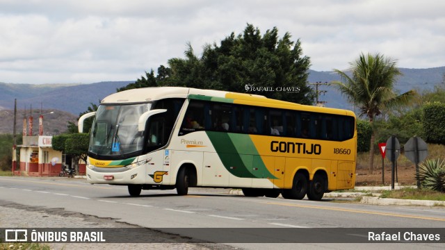 Empresa Gontijo de Transportes 18660 na cidade de Jequié, Bahia, Brasil, por Rafael Chaves. Número da foto: #13268390.