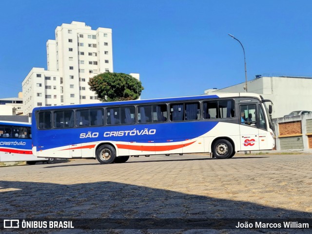 Viação São Cristóvão 2580 na cidade de Divinópolis, Minas Gerais, Brasil, por João Marcos William. Número da foto: #13267987.