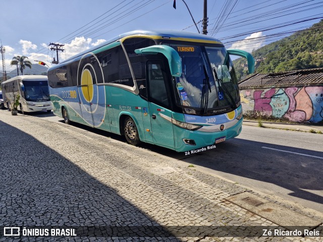 Doce Rio Fretamento e Turismo RJ 511.024 na cidade de Petrópolis, Rio de Janeiro, Brasil, por Zé Ricardo Reis. Número da foto: #13267163.