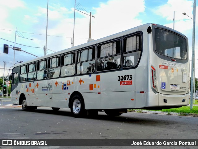 Viação Lira 32673 na cidade de Hortolândia, São Paulo, Brasil, por José Eduardo Garcia Pontual. Número da foto: #13267164.