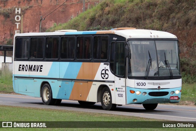 Transporte Coletivo Eromave 1030 na cidade de Muriaé, Minas Gerais, Brasil, por Lucas Oliveira. Número da foto: #13267834.